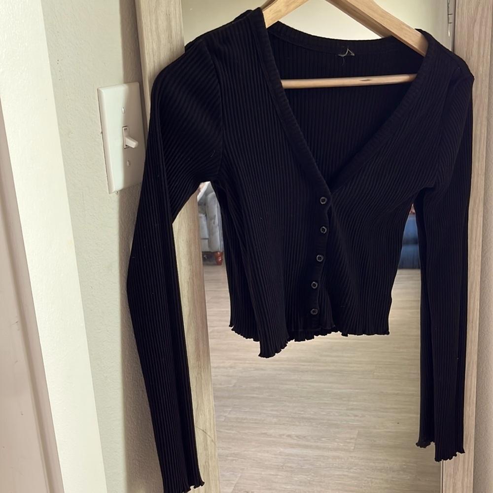 Fitted crop top